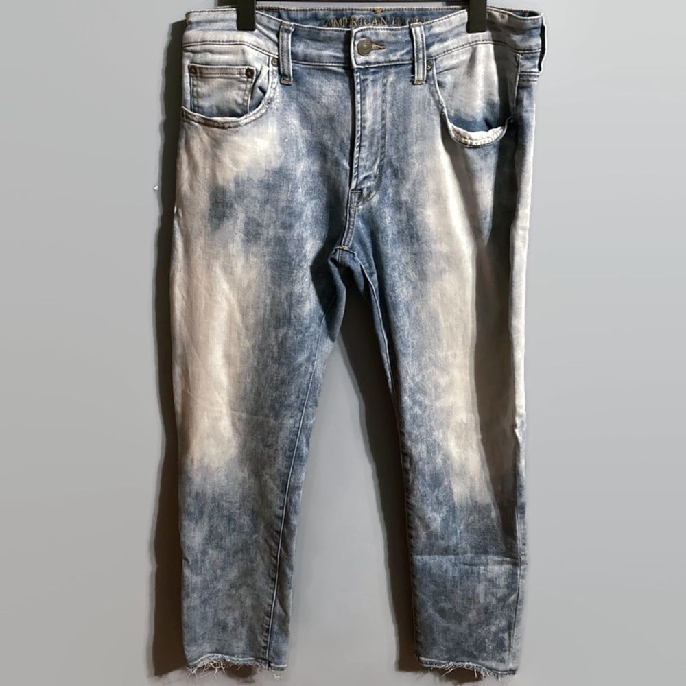 American Eagle Men's Slim Fit Light Blue Next Level Flex Jeans